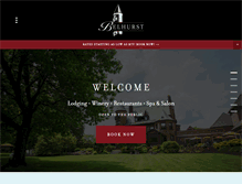 Tablet Screenshot of belhurst.com